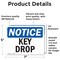 Signmission Key Drop, 7 in W x Rectangle, Vinyl Decal OS-2PACK-NS-D-57-L-13889 - alternate 6
